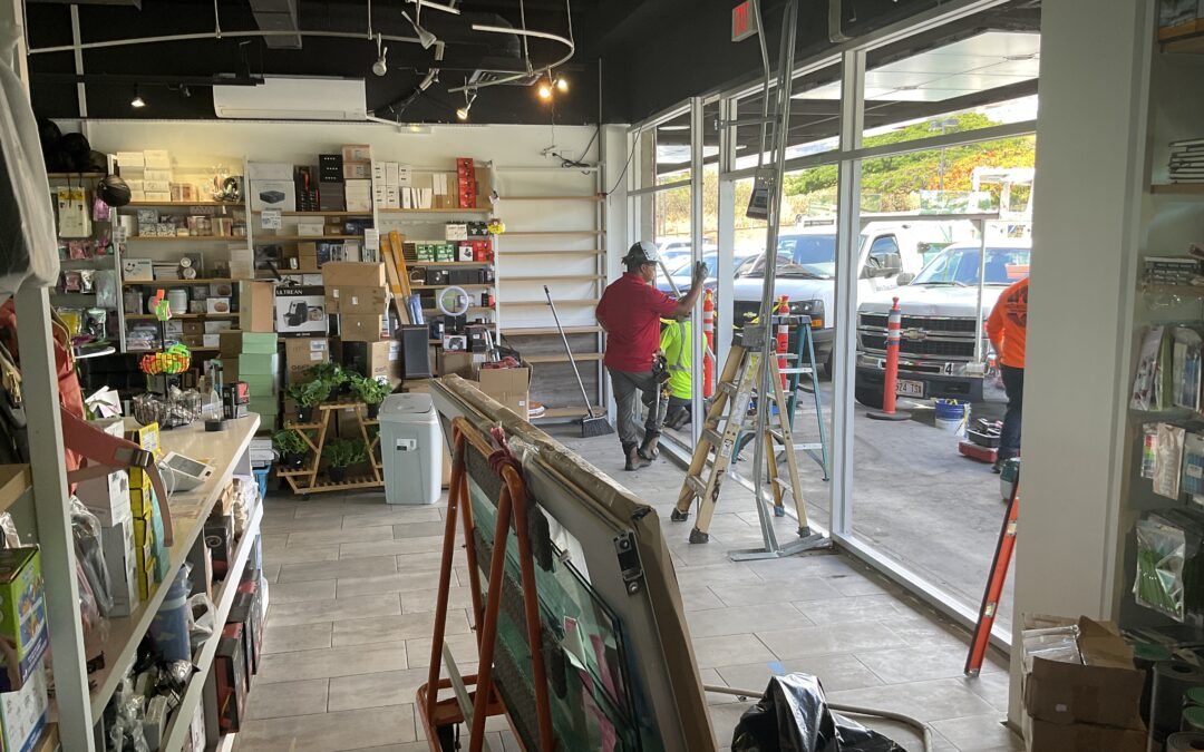 S7 Icy Bubble – Storefront Damage Repair